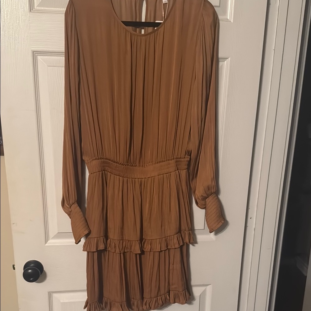 Gianni Bini burnt orange dress